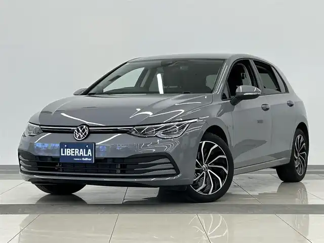 フォルクスワーゲン ＶＷ ゴルフ 岡山県 2024(令6)年 2.1万km グレー 純正メモリーナビ/Bカメラ/Apple Car Play/Android　auto/HUD/シートH/ステアリングH/ACC/BSM/フロントA/レーンチェンジA/ドライバー疲労検知システム/LEDライト/Aライト/AHB/Pシフト/ワイヤレス充電/アンビエントライト/ETC2.0/前後ドラレコ/社外レーダー