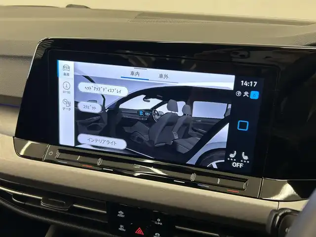 フォルクスワーゲン ＶＷ ゴルフ 岡山県 2024(令6)年 2.1万km グレー 純正メモリーナビ/Bカメラ/Apple Car Play/Android　auto/HUD/シートH/ステアリングH/ACC/BSM/フロントA/レーンチェンジA/ドライバー疲労検知システム/LEDライト/Aライト/AHB/Pシフト/ワイヤレス充電/アンビエントライト/ETC2.0/前後ドラレコ/社外レーダー