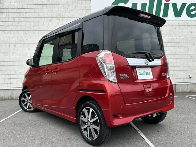 日産 デイズ ルークス ハイウェイスターX Gパッケージ 静岡県 2019(令1)年 4.8万km スパークリングレッド/ブラック 純正メモリナビ/（AM/FM/CD/DVD/BT)/フルセグTV/アラウンドビューモニター/バックカメラ/両側パワースライドドア /エマージェンシーブレーキ/レーンキープアシスト/横滑り防止装置/ETC/純正ドライブレコーダー/前後コーナーセンサー/スマートキー/プッシュスタート/LEDヘッドライト/純正１５インチアルミホイール/取り扱い説明書/保証書