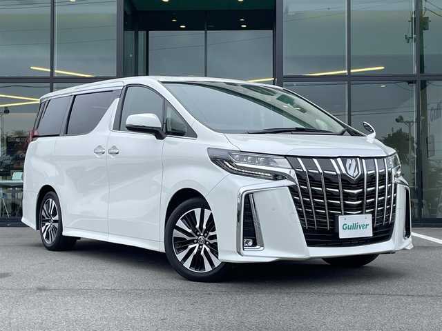 トヨタ アルファード S Cパッケージ 愛媛県 2022(令4)年 2.8万km ホワイトパールクリスタルシャイン Wサンルーフ/プリクラッシュセーフティ/レーダークルーズコントロール/レーントレーシングアシスト/クリアランスソナー /ブラインドスポットモニター/純正8インチディスプレイオーディオ/デジタルインナーミラー/バックカメラ/黒レザーシート/前席シートヒーター/ベンチレーション/前席パワーシート/パワーバックドア/三眼LEDヘッドライト/ウッドコンビステアリング/ステアリングヒーター/ステアリングスイッチ/フロアマット/AC100Vコンセント/ETC