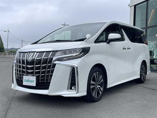 トヨタ アルファード S Cパッケージ 愛媛県 2022(令4)年 2.8万km ホワイトパールクリスタルシャイン Wサンルーフ/プリクラッシュセーフティ/レーダークルーズコントロール/レーントレーシングアシスト/クリアランスソナー /ブラインドスポットモニター/純正8インチディスプレイオーディオ/デジタルインナーミラー/バックカメラ/黒レザーシート/前席シートヒーター/ベンチレーション/前席パワーシート/パワーバックドア/三眼LEDヘッドライト/ウッドコンビステアリング/ステアリングヒーター/ステアリングスイッチ/フロアマット/AC100Vコンセント/ETC