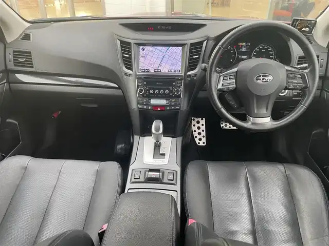 スバル レガシィ Ｂ４ 2．0GT DIT 新潟県 2012(平24)年 11.7万km ヴェネチアンレッドパール プッシュスタート/ETC/Bluetooth/クルーズコントロール/パドルシフト/シートヒーター/スタッドレスタイヤ車載/HDDナビ/ウィンカーミラー/ドアバイザー/電動格納ミラー