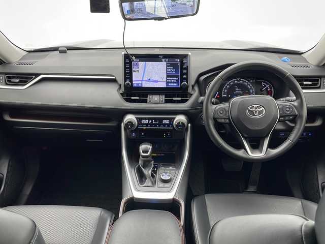 トヨタ ＲＡＶ４ G Zパッケージ 千葉県 2022(令4)年 2.3万km アティチュードブラックマイカ 衝突軽減ブレーキ/レーンキープアシスト/レーダークルーズコントロール/前後コーナーセンサー/全方位カメラ/ブラインドスポットモニター/オートライトハイビーム/LEDヘッドライト/電動リアゲート/ステアリングヒーター/シートヒーター/エアシート/レザーシート/パワーシート/シートメモリ/純正ディスプレイオーディオ/BT/FM/AM/Miracast/ステアリングスイッチ/純正ビルトインETC/純正アルミホイール/純正フロアマット/純正ドアバイザー/スペアキー/スマートキー
