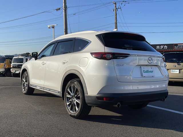 マツダ ＣＸ－８ XD Lパッケージ 徳島県 2019(平31)年 6.1万km スノーフレイクホワイトパールマイカ マツダコネクトナビ/（BT/フルセグ/DISC）/全方位カメラ/フリップダウンモニター/BOSEサウンド/ビルトインETC/前方ドライブレコーダー/D/N席パワーシート/D/N席シートヒーター/D/N席エアシート/前後コーナーセンサー/サンシェード/ステアリングヒーター/自動パーキングブレーキ/オートブレーキホールド/純正フロアマット