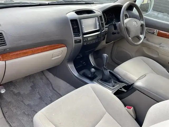 トヨタ ランドクルーザー プラド TX－LTD 福島県 2004(平16)年 17.4万km ホワイトパールクリスタルシャイン サンルーフ/純正ナビ/バックカメラ/Egスターター/リモコンキー/純正AW付サマータイヤ車載
