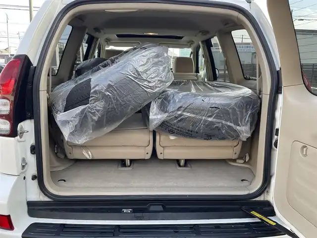 トヨタ ランドクルーザー プラド TX－LTD 福島県 2004(平16)年 17.4万km ホワイトパールクリスタルシャイン サンルーフ/純正ナビ/バックカメラ/Egスターター/リモコンキー/純正AW付サマータイヤ車載