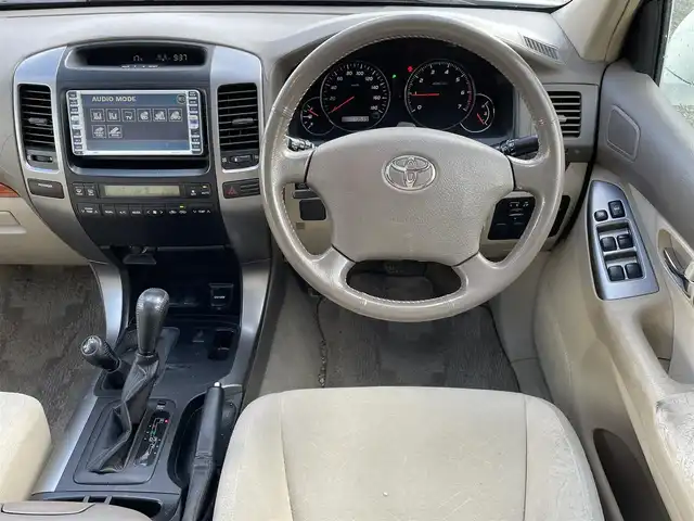 トヨタ ランドクルーザー プラド TX－LTD 福島県 2004(平16)年 17.4万km ホワイトパールクリスタルシャイン サンルーフ/純正ナビ/バックカメラ/Egスターター/リモコンキー/純正AW付サマータイヤ車載