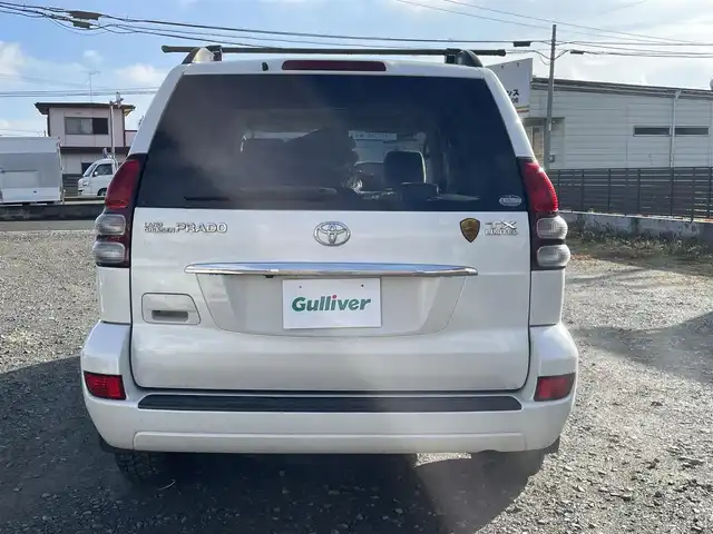 トヨタ ランドクルーザー プラド TX－LTD 福島県 2004(平16)年 17.4万km ホワイトパールクリスタルシャイン サンルーフ/純正ナビ/バックカメラ/Egスターター/リモコンキー/純正AW付サマータイヤ車載