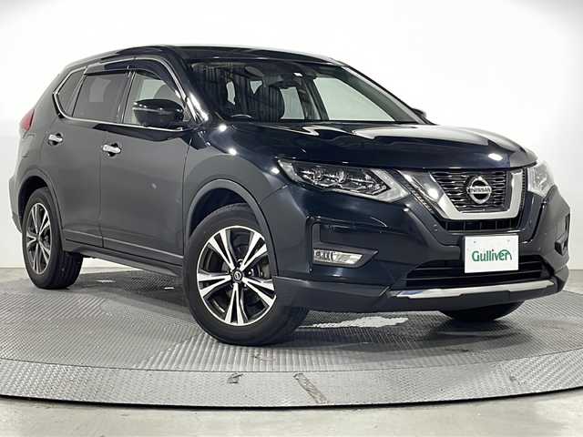 日産 エクストレイル 20Xi 広島県 2018(平30)年 4.2万km ダイヤモンドブラック 純正ナビ/アラウンドビューモニター/プロパイロット/インテリジェントルームミラー/シートヒーター/パワーバックドア/エマージェンシーブレーキ/車線逸脱警報/ハイビームアシスト/踏み間違い衝突防止アシスト/電動パーキングブレーキ/ブレーキホールド/LEDヘッドランプ/純正18インチAW/ETC