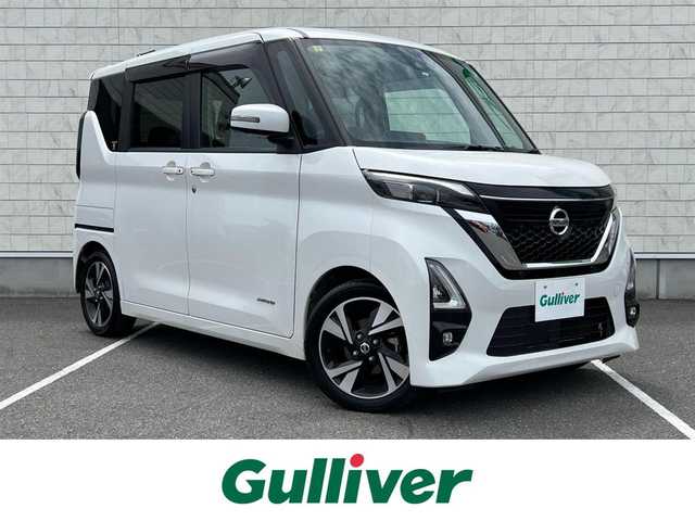 日産 ルークス HWS Gターボ プロパイロットED 栃木県 2020(令2)年 6.6万km ホワイトパール 純正SDナビ/Bluetooth/DVD/TV ワンセグ/360°カメラ/ETC/ドライブレコーダー/追従式クルーズコントロール/コーナーセンサー/LEDヘッドライト/オートライト/盗難防止装置/アイドリングストップ/ウォークスルー/片側パワースライドドア/純正フロアマット/純正15インチアルミホイール/取扱説明書