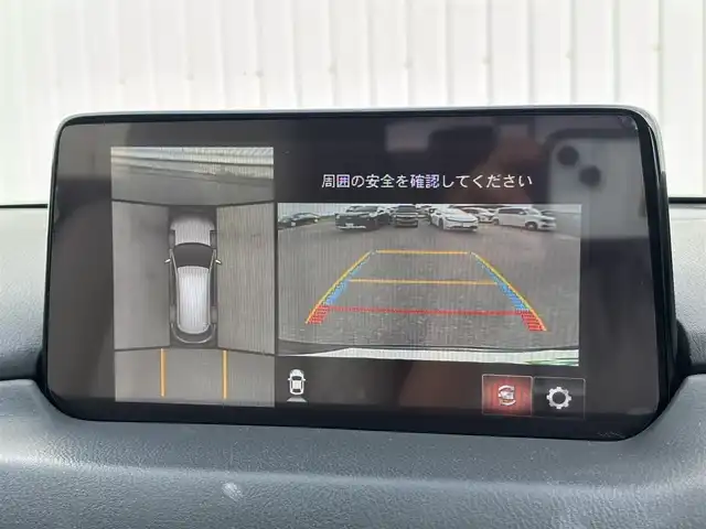 マツダ ＣＸ－８ XD エクスクルーシブモード 滋賀県 2019(令1)年 7.4万km ジェットブラックマイカ 純正ナビ（BT/フルセグ/USB/CD/DVD/AUX)/全方位カメラ/ETC/BOSEサウンド/レザーシート/メモリ付きパワーシート/シートヒーター/エアーシート/ステアリングヒーター/ステアリングスイッチ/電動リアゲート/パーキングセンサー/アイドリングストップ/衝突軽減ブレーキ/ブラインドスポットモニター/追従クルーズコントロール/レーンキープアシスト/標識認識機能