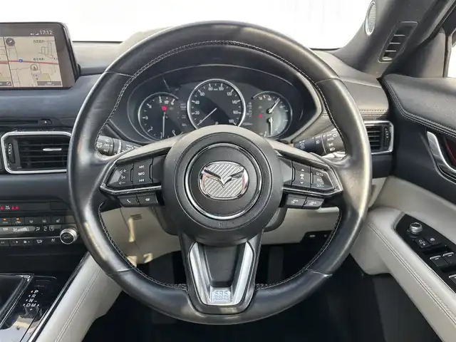 マツダ ＣＸ－８ XD エクスクルーシブモード 滋賀県 2019(令1)年 7.4万km ジェットブラックマイカ 純正ナビ（BT/フルセグ/USB/CD/DVD/AUX)/全方位カメラ/ETC/BOSEサウンド/レザーシート/メモリ付きパワーシート/シートヒーター/エアーシート/ステアリングヒーター/ステアリングスイッチ/電動リアゲート/パーキングセンサー/アイドリングストップ/衝突軽減ブレーキ/ブラインドスポットモニター/追従クルーズコントロール/レーンキープアシスト/標識認識機能