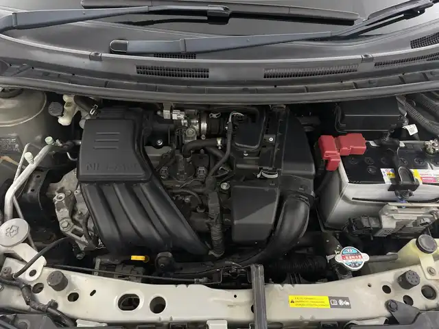 日産 ノート X FOUR 新潟県 2014(平26)年 6.8万km スーパーブラック 4WD/社外ナビ/　　フルセグ/CD/DVD/SD/スマートキー/電格ミラー/ETC