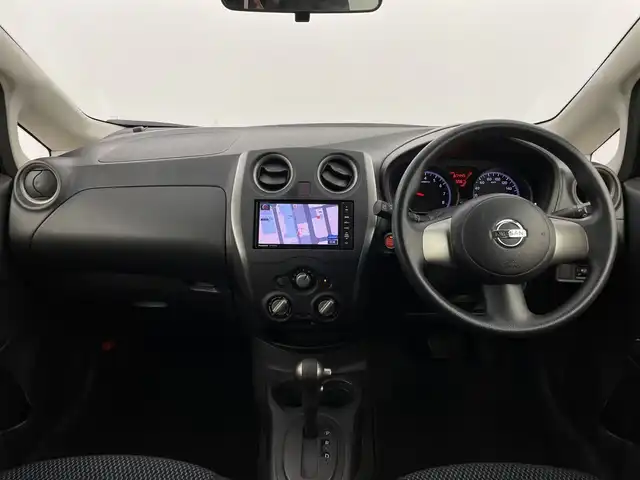 日産 ノート X FOUR 新潟県 2014(平26)年 6.8万km スーパーブラック 4WD/社外ナビ/　　フルセグ/CD/DVD/SD/スマートキー/電格ミラー/ETC