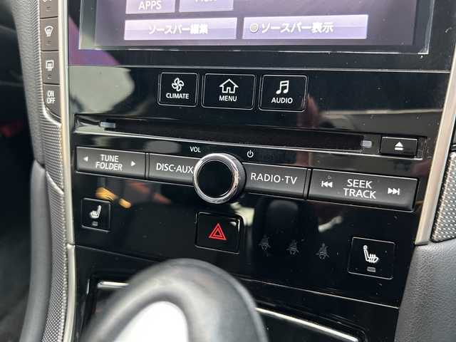 日産 スカイライン ハイブリッド 350GT Type SP 大阪府 2014(平26)年 6.4万km ダークメタルグレー エマージェンシーブレーキ　全方位カメラ　インテリジェントクルーズコントロール　レザーシート　パワーシート　シートヒーター　シートメモリ　ＢＳＭ　フルセグＴＶ　ＣＤ　ＤＶＤ　ＬＥＤオートヘッドライト　純正ホイール　純正オーディオ　純正フロアマット　プッシュスタート　スマートキー　スペアキー1　ETC