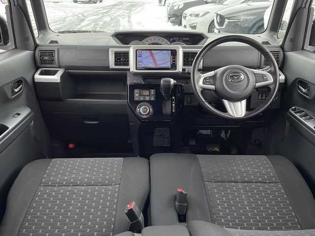 ダイハツ ウェイク G ターボ　レジャーエディション SA Ⅲ 道北・旭川 2018(平30)年 4.9万km ミストブルーマイカメタリック /社外ナビ/CD/DVD/BT/フルセグ/USB/SD/MSV//バックカメラ//両側パワースライドドア//禁煙車//ETC//ドライブレコーダー//スマートアシスト3//衝突軽減ブレーキ//オートライト//オートハイビーム//車線逸脱警報機能//誤発信抑制装置//衝突警報機能（対車両・対歩行者）//先行車発進お知らせ機能//コーナーセンサー//LEDヘッドライト//シートヒーター//フォグランプ//革巻きステアリング//ステアリングスイッチ//スペアキー//フロアマット//ドアバイザー//保証書//取扱説明書