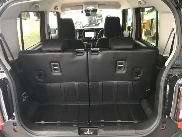 スズキ ハスラー タフワイルド・ターボ 和歌山県 2025(令7)年 0.1万km オレンジⅡ 走行距離　580km（登録時）/純正8インチナビ（CN-HZ8A5)/（AM、FM、CD、DVD、Bluetooth、USB、TV）/スズキセーフティーサポート/・デュアルカメラブレーキ/・車線逸脱抑制機能/・ハイビームアシスト/・アダプティブクルーズコントロール/・誤発進抑制機能/・リアパーキングセンサー/純正前後ドライブレコーダー/LEDヘッドライト/前席シートヒーター/純正15インチホイール/パーソナルテーブル/荷室内アクセサリーソケット/電動格納ミラー/ステアリングスイッチ/プッシュスタート/取扱説明書/保証書