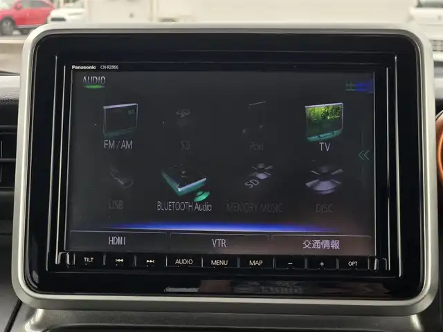 スズキ スペーシア ギア HYBRID XZ 鹿児島県 2021(令3)年 4.3万km デニムブルー ガンメタリック 2トーン ヘッドアップディスプレイ　/レーダークルーズコントロール/３６０°ビューカメラ　/ＥＴＣ　/両側パワースライドドア　/デュアルカメラブレーキサポート　/純正ＳＤナビ（ＣＮ－ＲＺ８６６）　/D+N席シートヒーター/ワンオーナー/ルーフレール/Bluetoothオーディオ/純正アルミホイール(14インチ)/フルセグテレビ/前後コーナーセンサー/LEDヘッドライト/レーンキープアシスト/横滑り防止装置/プッシュスタート/スマートキー/エアバッグ(W+サイド)