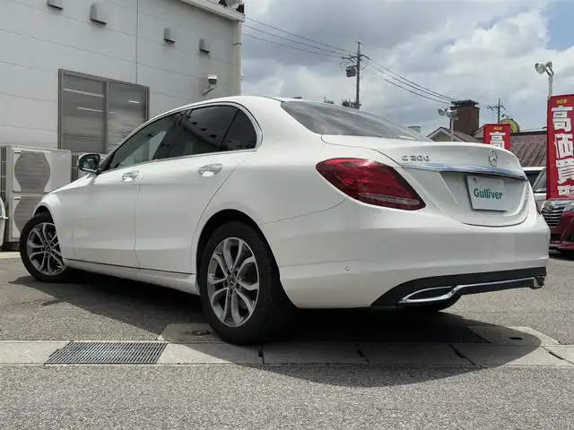 メルセデス・ベンツ Ｃ２００ アバンギャルド 愛知県 2018(平30)年 6.2万km ポーラホワイト 純正HDDナビ　フルセグTV/DVD/AM/FM/BT/シートヒーター/パワーシート/ETC/レーダークルーズコントロール/パドルシフト/前後コーナーセンサー/ABS/横滑り防止装置/レーンキープアシスト/盗難防止装置/衝突被害軽減システム/アイドリングストップ/パワーウインドウ/パワーステアリング/プッシュスタート/スマートキー/保証書/取扱説明書