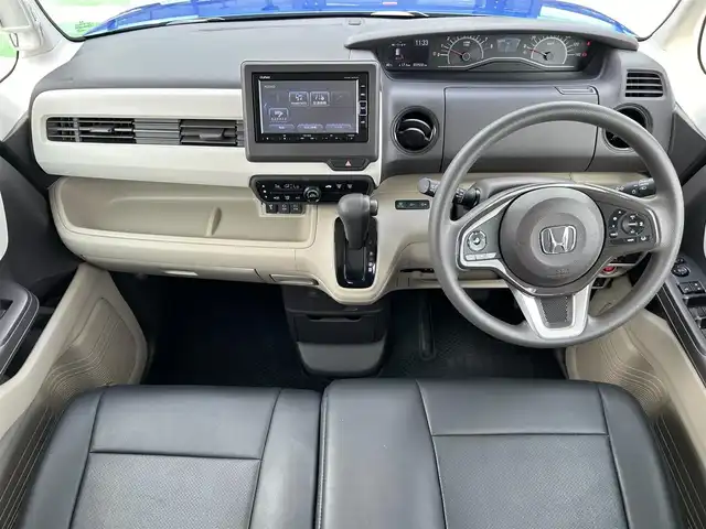 ホンダ Ｎ ＢＯＸ G ホンダセンシング 奈良県 2018(平30)年 3.8万km アビニオンブルーメタリック 純正ナビ/（フルセグ／ＢＴ／ＣＤ／ＤＶＤ）/バックカメラ/コーナーセンサー/衝突軽減システム/レーンキープアシスト/片側パワースライドドア/プッシュスタート/前方ドライブレコーダー/ＥＴＣ/スマートキー