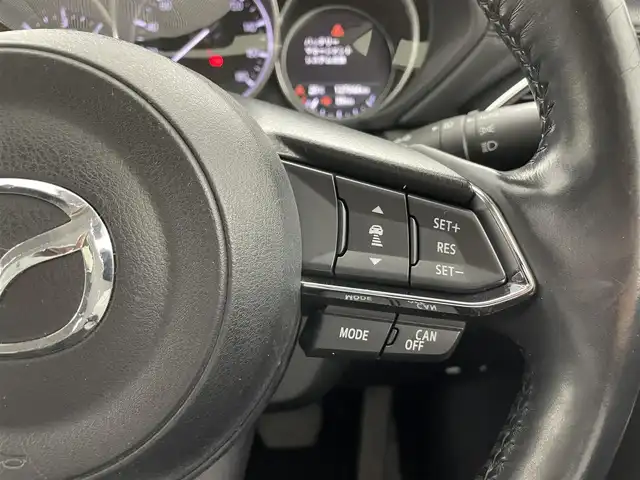 マツダ ＣＸ－５ XD Lパッケージ 熊本県 2017(平29)年 12.8万km スノーフレイクホワイトパールマイカ サンルーフ　/純正ナビ（ＣＤ・ＤＶＤ・ＢＴ・ＳＤ・ＵＳＢ）/バックカメラ　/ＥＴＣ　/レーダークルーズコントロール　/ＤＡＭＤエアロ（Ｆ・Ｓ・Ｒ）/前席シートヒーター　/前後クリアランスソナー/パワーバックドア/レーンキープアシスト/アイドリングストップ/ブラインドスポットモニター/純正フロアマット/純正19インチAW/オートライト/LEDヘッドライト/フォグランプ/スマートキー/プッシュスタート/スペアキー1本/保証書/取扱説明書