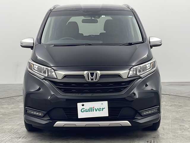 ホンダ フリード クロスター ホンダセンシング 三重県 2022(令4)年 1.8万km クリスタルブラックパール 禁煙車　/両側パワースライドドア　/社外ナビ　/フルセグＴＶ/CD/DVD/MSV　/ハーフレザーシート　/シートヒーター　/レーダークルーズコントロール　/バックカメラ　/ルーフレール　/純正ＬＥＤライト/フォグライト　/ステアリングリモコン/コーナーセンサー