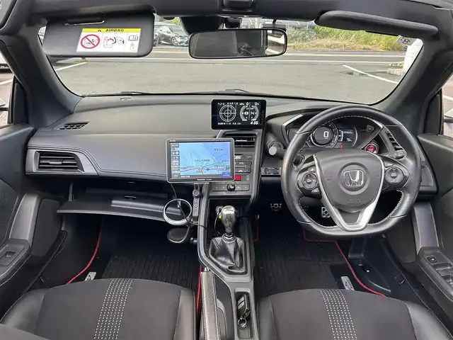 ホンダ Ｓ６６０ α 佐賀県 2015(平27)年 3.5万km プレミアムスターホワイトパール 6MT/無限エアロ/・フロントアンダースポイラー/・サイドスポイラー/・リアアンダースポイラー/柿本マフラー/Street車高調/純正サスペンション車載/純正ディスプレイ/・バックカメラ/AM/FM/BT/ポータブルナビ/・ワンセグTV/純正ドライブレコーダー/CTBA/ハーフレザーシート/LEDヘッドライト/社外AW/ETC/スペアキー×1/取扱説明書/保証書