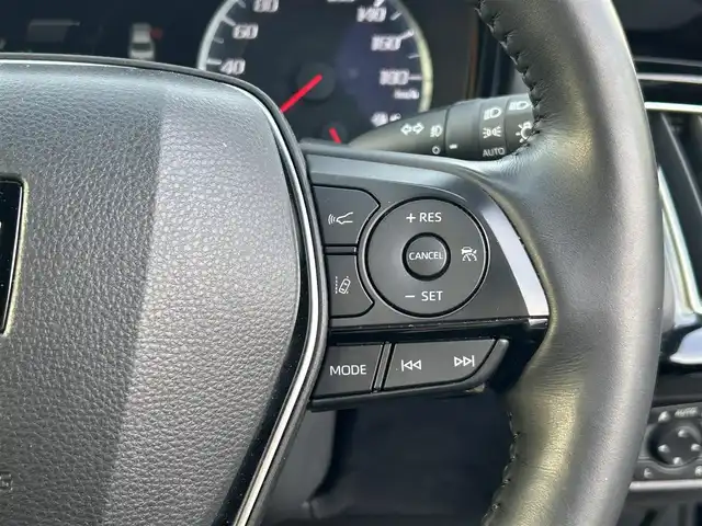 トヨタ クラウン ハイブリッド G－エグゼクティブ 愛知県 2019(令1)年 2.1万km ブラック トヨタセーフティーセンス/　・プリクラッシュセーフティ/　・レーントレーシングアシスト/　・レーダークルーズコントロール/　・ロードサインアシスト/　・アダプティブハイビームシステム/ブラインドスポット/サンルーフ/全方位カメラ/デジタルインナーミラー/純正ナビ/　・フルセグTV/　・Bluetooth/　・DVD/CD/　・AM/FM/　・USB/　・AUX/ドライブレコーダー（前後）/レザーシート/パワーシート（前席）/シートヒーター（前席）/シートクーラー（前席）/本革ステアリング/ステアリングヒーター/純正フロアマット/純正18インチAW/LEDヘッドライト/オートライト/カーテンエアバック/ビルトインETC/スマートキー