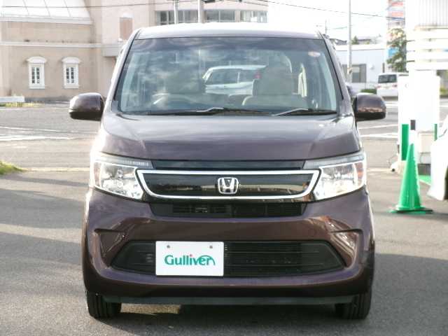 ホンダ Ｎ ＷＧＮ G Lパッケージ 大分県 2016(平28)年 8.3万km プレミアムディープモカパール ワンオーナー/Gathersメモリーナビ/ワンセグテレビ/バックカメラ/Bluetooth/社外LEDヘッドライト/オートライト/オートリトラミラー/ETC/純正フロアマット/スマートキー/プッシュスタート