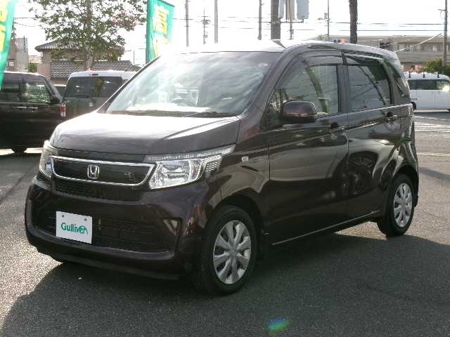 ホンダ Ｎ ＷＧＮ G Lパッケージ 大分県 2016(平28)年 8.3万km プレミアムディープモカパール ワンオーナー/Gathersメモリーナビ/ワンセグテレビ/バックカメラ/Bluetooth/社外LEDヘッドライト/オートライト/オートリトラミラー/ETC/純正フロアマット/スマートキー/プッシュスタート