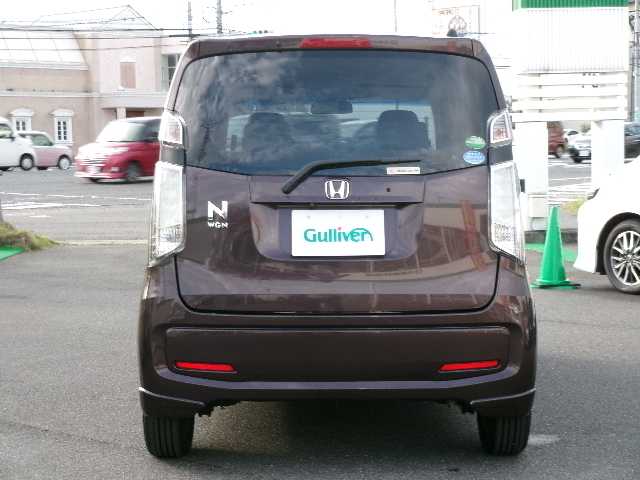 ホンダ Ｎ ＷＧＮ G Lパッケージ 大分県 2016(平28)年 8.3万km プレミアムディープモカパール ワンオーナー/Gathersメモリーナビ/ワンセグテレビ/バックカメラ/Bluetooth/社外LEDヘッドライト/オートライト/オートリトラミラー/ETC/純正フロアマット/スマートキー/プッシュスタート