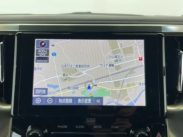 トヨタ アルファード S タイプゴールドⅡ 栃木県 2021(令3)年 3.7万km スパークリングブラックパールクリスタルシャイン 純正ナビ/(CD/DVD/Bluetooth/USB)/バックカメラ/トヨタセーフティーセンス/・衝突軽減ブレーキ/・車線逸脱警報/・オートマチックハイビーム/・先行車発進お知らせ機能/コーナーセンサー/BSM/ETC/後席モニター/両側パワースライドドア/ハーフレザーシート/禁煙車/オートライト/LEDヘッドライト/横滑り防止装置/フォグランプ/スマートキー/プッシュスタート/ステアリングスイッチ/革巻きステアリング/ウィンカーミラー/電動格納ミラー/純正18インチアルミホイール/純正フロアマット/デジタルインナーミラー