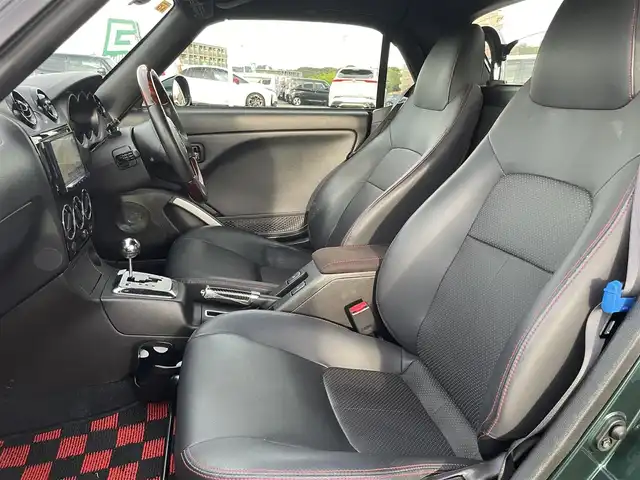 ダイハツ コペン ULTIMATE ED S 東京都 2012(平24)年 4.2万km ダークグリーンマイカ ケンウッドSDナビ/CD/DVD/AM/FM/Bluetooth/フルセグTV/前後方ドライブレコーダー/レザーシート/シートヒーター/HIDヘッドライト/フォグランプ/MOMOステアリング/BBS15インチAW