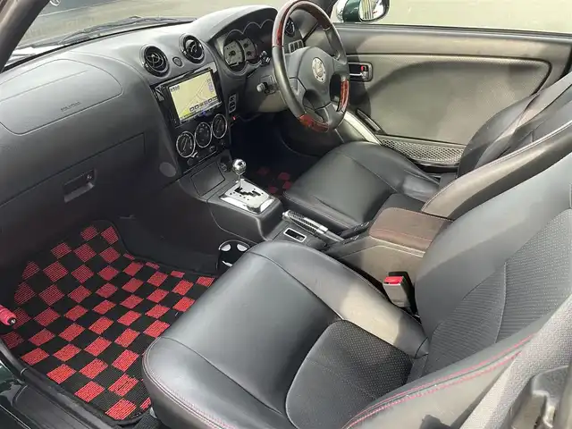 ダイハツ コペン ULTIMATE ED S 東京都 2012(平24)年 4.2万km ダークグリーンマイカ ケンウッドSDナビ/CD/DVD/AM/FM/Bluetooth/フルセグTV/前後方ドライブレコーダー/レザーシート/シートヒーター/HIDヘッドライト/フォグランプ/MOMOステアリング/BBS15インチAW