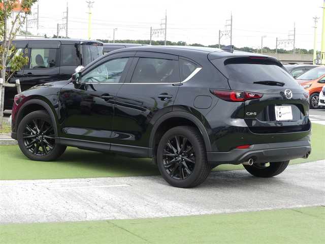 マツダ ＣＸ－５ 20S ブラックトーンED 千葉県 2023(令5)年 1.4万km ジェットブラックマイカ i-ACTIVSENSE/・スマートシティブレーキサポート/・ブラインドスポットモニタリング/・レーンキープ・アシスト・システム/アクティブ・ドライビング・ディスプレイ/純正SDナビ/地デジTV/【Bluetooth接続】/360°ビュー・モニター/ドライブレコーダー（前後撮影）/革巻きステアリング/ステアリングスイッチ/パドルシフト/運転席パワーシート/ハーフレザーシート/前席シートヒーター/ETC/LEDヘッドライト/ウインカーミラー/コーナーセンサー/純正19インチアルミホイル/サイド/カーテンエアバッグ/アドバンストキーレスエントリー