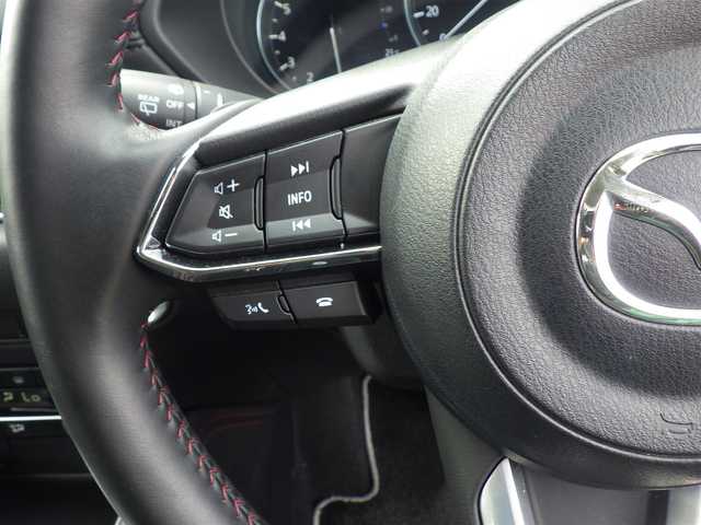 マツダ ＣＸ－５ 20S ブラックトーンED 千葉県 2023(令5)年 1.4万km ジェットブラックマイカ i-ACTIVSENSE/・スマートシティブレーキサポート/・ブラインドスポットモニタリング/・レーンキープ・アシスト・システム/アクティブ・ドライビング・ディスプレイ/純正SDナビ/地デジTV/【Bluetooth接続】/360°ビュー・モニター/ドライブレコーダー（前後撮影）/革巻きステアリング/ステアリングスイッチ/パドルシフト/運転席パワーシート/ハーフレザーシート/前席シートヒーター/ETC/LEDヘッドライト/ウインカーミラー/コーナーセンサー/純正19インチアルミホイル/サイド/カーテンエアバッグ/アドバンストキーレスエントリー