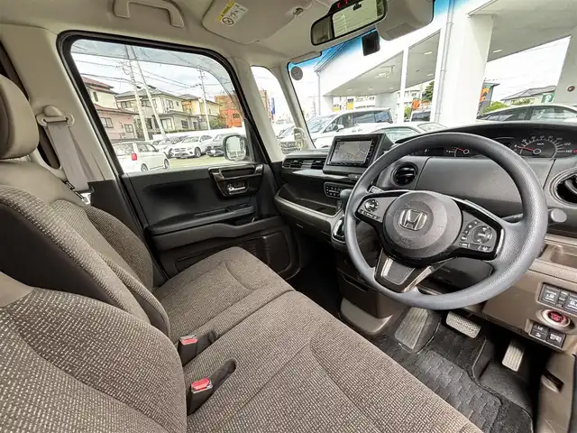 ホンダ Ｎ ＢＯＸ L コーディネートスタイル 熊本県 2021(令3)年 2.2万km ピーチブロッサムパール ワンオーナー/純正ナビ（VXM-214VFi）/【フルセグTV/CD/DVD/SD/BT】/バックカメラ/ホンダセンシング/衝突軽減ブレーキ/車線逸脱警報/先行車発進お知らせ/標識認識/前後ドライブレコーダー/両側パワースライドドア/D/Nシートヒーター/LEDオートヘッドライト/ヘッドライトレベライザー/純正フロアマット/純正ドアバイザー/スペアキー/取説書(車両・ナビ)/保証書