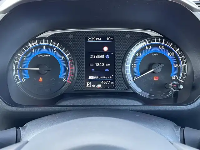 三菱 デリカミニ G プレミアム 岩手県 2023(令5)年 0.5万km アメジストブラック 4WD/ルーフレール/社外ディスプレイオーディオ/バックカメラ/アラウンドビューモニター/ETC2.0/アダプティブクルーズコントロール/両側パワースライドドア/前席シートヒーター/ステアリングヒーター/純正15インチアルミホイール/コーナーセンサー/取扱説明書/保証書/スペアキー1本