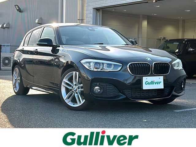 ＢＭＷ １１８ｄ Mスポーツ 鳥取県 2017(平29)年 8.2万km 黒 インテリジェントセーフティ/・衝突警告・被害軽減ブレーキ/車線逸脱警告/メーカーHDDナビ/・CD/DVD/Bluetooth/AUX/バックカメラ/スマートキー/プッシュスタート/・スマートキー2本あり/ミラー一体型ETC/前後ドライブレコーダー/BMW CLEAN DIESEL/LEDヘッドライト/オートライト/純正18AW/W&サイドエアバック/カーテンエアバック