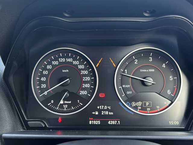 ＢＭＷ １１８ｄ Mスポーツ 鳥取県 2017(平29)年 8.2万km 黒 インテリジェントセーフティ/・衝突警告・被害軽減ブレーキ/車線逸脱警告/メーカーHDDナビ/・CD/DVD/Bluetooth/AUX/バックカメラ/スマートキー/プッシュスタート/・スマートキー2本あり/ミラー一体型ETC/前後ドライブレコーダー/BMW CLEAN DIESEL/LEDヘッドライト/オートライト/純正18AW/W&サイドエアバック/カーテンエアバック