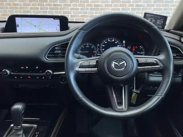 マツダ ＣＸ－３０ XD Lパッケージ 岩手県 2019(令1)年 4.7万km ソウルレッドクリスタルM ４WD/ディーゼルターボ/360°ビューモニター/本革シート/オフロードトラクションアシスト/i-ACTIVSENSE/マツダレーダークルーズコントロール/クルージング＆トラフィックサポート/スマートブレーキサポート/パーキングセンサー/ブラインドスポットモニタリングシステム/アダプティブLEDヘッドライト/横滑り防止装置/アイドリングストップ/パドルシフト/運転席パワーシート/前席シートヒーター/ステアリングヒーター/ヘッドアップディスプレイ/純正ナビ/（CD/DVD/フルセグ/USB/HDMI/Bluetooth/AppleCarPlay/AndroidAuto）/リヤフォグランプ/純正18インチアルミホイール