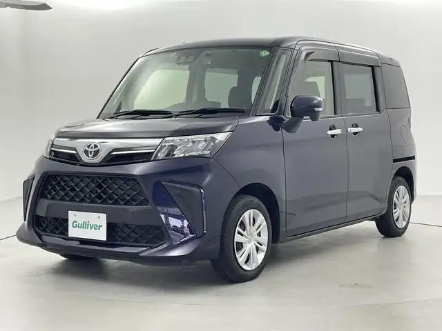 トヨタ ルーミー G 福井県 2022(令4)年 1.5万km クールバイオレットクリスタルシャイン ディスプレイオーディオ/【AM/FM/Bluetooth/フルセグTV】/全方位カメラ/ETC/衝突軽減ブレーキ/車線逸脱警報機能/シートヒーター/プッシュスタート/スマートキー/スペアキー/オートライト/LEDヘッドライド
