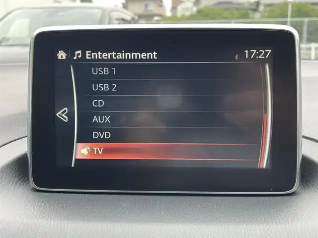 マツダ アクセラ スポーツ 15S ツーリング 熊本県 2014(平26)年 10.3万km ソウルレッドプレミアムメタリック プッシュスタート/純正ナビ/（CD・DVD・フルセグTV）/バックカメラ/ETC/純正16インチAW/レーダークルーズ/パドルシフト/オートライト/フォグライト/横滑り防止装置/ウィンカーミラー/純正フロアマット/ドアバイザー/新車保証書/取扱説明書/スマートスペアキー×1本
