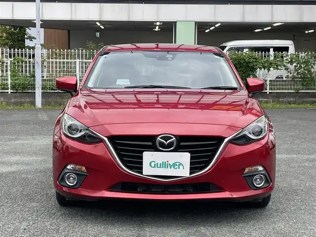 マツダ アクセラ スポーツ 15S ツーリング 熊本県 2014(平26)年 10.3万km ソウルレッドプレミアムメタリック プッシュスタート/純正ナビ/（CD・DVD・フルセグTV）/バックカメラ/ETC/純正16インチAW/レーダークルーズ/パドルシフト/オートライト/フォグライト/横滑り防止装置/ウィンカーミラー/純正フロアマット/ドアバイザー/新車保証書/取扱説明書/スマートスペアキー×1本