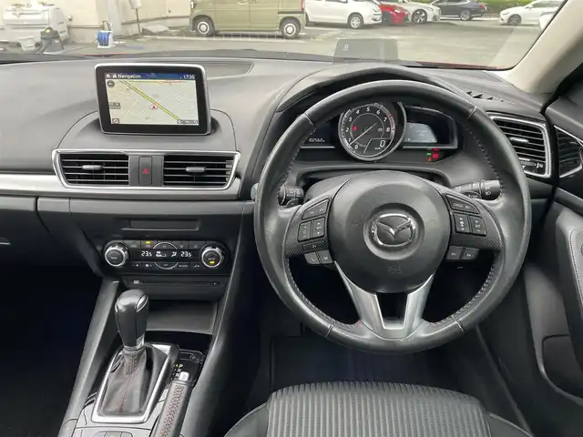 マツダ アクセラ スポーツ 15S ツーリング 熊本県 2014(平26)年 10.3万km ソウルレッドプレミアムメタリック プッシュスタート/純正ナビ/（CD・DVD・フルセグTV）/バックカメラ/ETC/純正16インチAW/レーダークルーズ/パドルシフト/オートライト/フォグライト/横滑り防止装置/ウィンカーミラー/純正フロアマット/ドアバイザー/新車保証書/取扱説明書/スマートスペアキー×1本