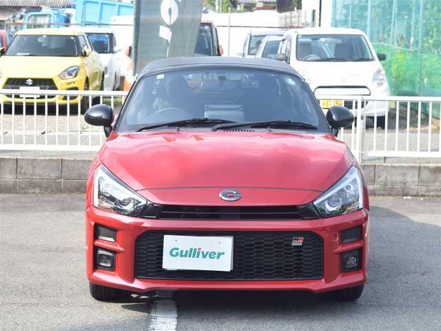 ダイハツ コペン GRスポーツ 兵庫県 2022(令4)年 1万km 赤 ワンオーナー/OPHKSマフラー/9インチディスプレイオーディオ/バックカメラ/ETC/ドライブレコーダー前後/純正BBSアルミホイール/LEDヘッドライト/スマートキー/プッシュスタート/カーボン調ルーフラッピング