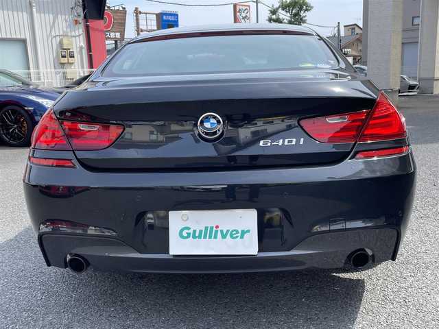 ＢＭＷ ６４０ｉ グランクーペ 神奈川県 2015(平27)年 2.9万km サファイアブラックP サンルーフ/黒革シート/Mスポーツ/純正HDDナビ・地デジTV/純正CD/DVD/MSV/USB/BT再生/バックモニター/ミラーETC/インテリジェントセーフティ/レーダークルーズコントロール/衝突警告/車線逸脱警告/コーナーセンサー/純正19インチAW/LEDライト/LEDフォグ/パドルシフト/アイドリングストップ/プッシュスタート/スマートキー×2/H28/29/30/R1/2/3/4年ディーラー整備記録/保証書・取説あり