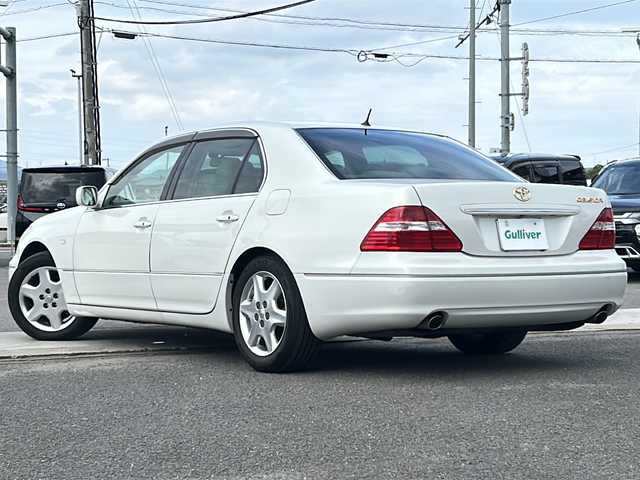 トヨタ セルシオ Cタイプ 徳島県 2003(平15)年 15.2万km シルキーホワイトパールクリスタルシャイン C仕様/サンルーフ/本革シート/クルーズコントロール/純正ナビ/（ワンセグTV/CD/HDD）/バックカメラ/パワーシート（D+N席）/D席メモリアルシート/シートヒーター（D+N席）/シートベンチレーション（D+N席）/電動サンシェード/HIDヘッドライト/フォグライト/ETC/純正17AW/純正フロアマット/リモコンキー