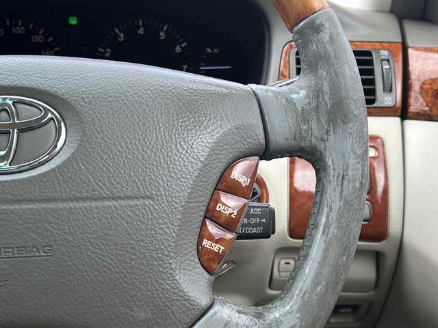 トヨタ セルシオ Cタイプ 徳島県 2003(平15)年 15.2万km シルキーホワイトパールクリスタルシャイン C仕様/サンルーフ/本革シート/クルーズコントロール/純正ナビ/（ワンセグTV/CD/HDD）/バックカメラ/パワーシート（D+N席）/D席メモリアルシート/シートヒーター（D+N席）/シートベンチレーション（D+N席）/電動サンシェード/HIDヘッドライト/フォグライト/ETC/純正17AW/純正フロアマット/リモコンキー