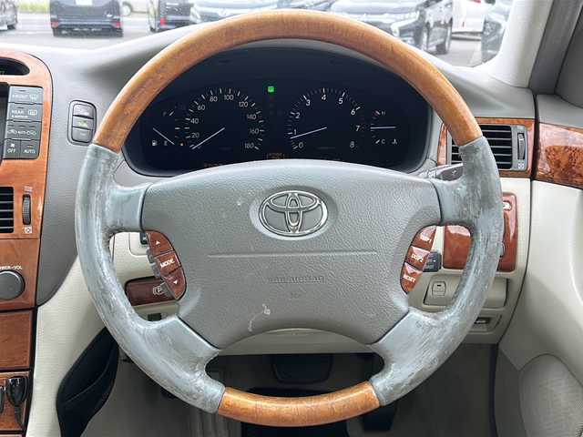 トヨタ セルシオ Cタイプ 徳島県 2003(平15)年 15.2万km シルキーホワイトパールクリスタルシャイン C仕様/サンルーフ/本革シート/クルーズコントロール/純正ナビ/（ワンセグTV/CD/HDD）/バックカメラ/パワーシート（D+N席）/D席メモリアルシート/シートヒーター（D+N席）/シートベンチレーション（D+N席）/電動サンシェード/HIDヘッドライト/フォグライト/ETC/純正17AW/純正フロアマット/リモコンキー